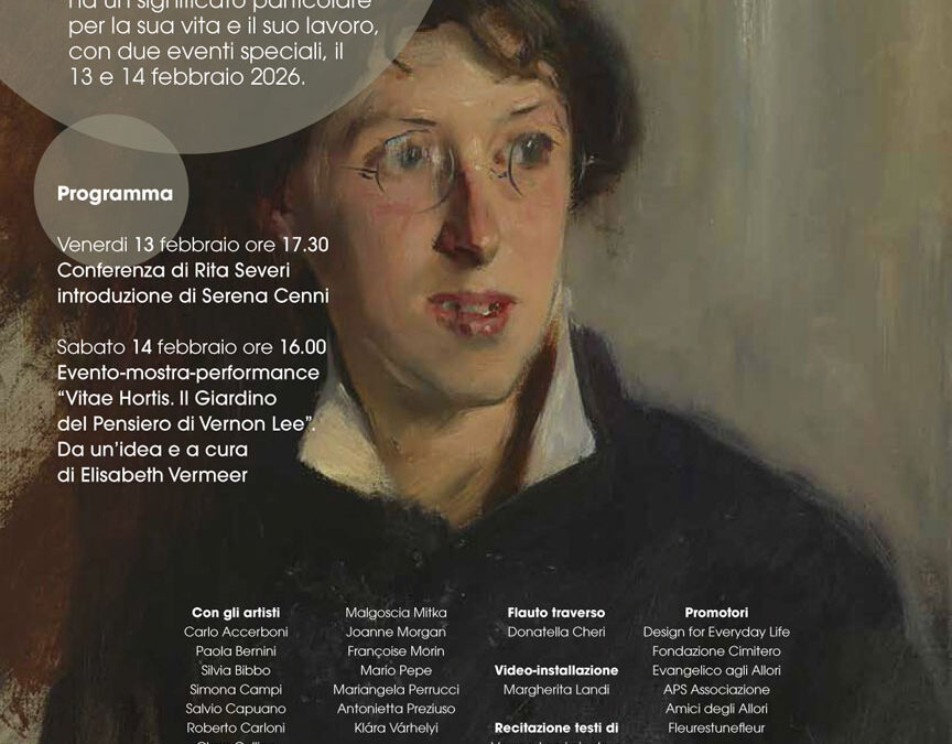 Hortus Vitae: il giardino del pensiero di Vernon Lee – Firenze